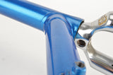 Blue Chesini frame  in 61.5 cm (c-t) / 60 cm (c-c), with Columbus tubing