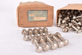 NOS Set of 10 Vintage Brevillier-Urban Vienna (Bundu) Nickel plated Clamp Bolts #363 for Stem or Seat Post