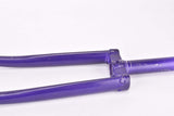 28" Purple Steel Fork with Eyelets for Fender