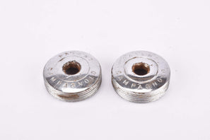 Campagnolo crank set dust caps #756 from the 1950s - 1980s