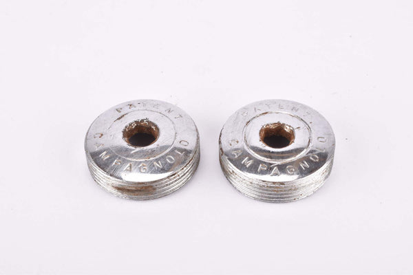 Campagnolo crank set dust caps #756 from the 1950s - 1980s