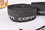 NOS Silva Cork branded Coppi handlebar tape in black from the 1990s