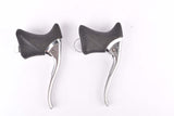 Shimano Dura-Ace #BL-7402 aero brake lever set with black hoods, from 1989