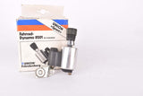 NOS/NIB Union Fahrrad-Dynamo #8201 Linksanbau (rechtsschwingend, Seitenläufer) right swinging left mount side running dynamo generator from the 1970s - 1980s