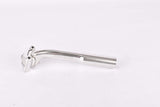 NOS extra light weight Cambio Rino Elegant #294 aero Seatpost with 27.2 mm diameter, silver anodized from the 1980s