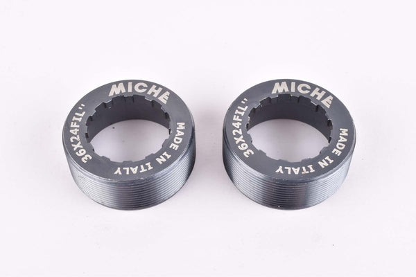 NOS Miche Bottom Bracket Cups with italian thread 36mm x 24T