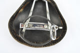 G. Barale Leather Saddle with Vittoria Tube clamp from 1980s