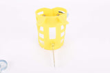NOS Biemme  #235 yellow water bottle cage for handlebar mount from the 1970s