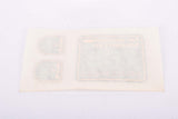 NOS Reynolds 531 post 1989 Tube Set Water Transfer Decals for frame and Fork from the 1990s
