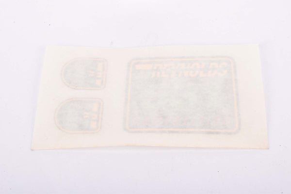 NOS Reynolds 531 post 1989 Tube Set Water Transfer Decals for frame and Fork from the 1990s