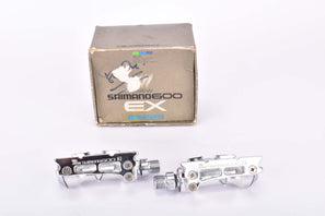 NOS/NIB Shimano NEW 600 EX #PD-6207 aero Pedals with french thread from 1985