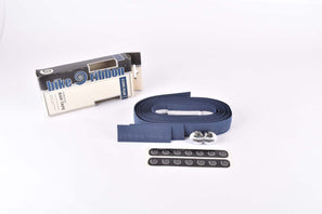 NOS Bike Ribbon Cork Plus branded Ciöcc handlebar tape in dark blue from the 1980s