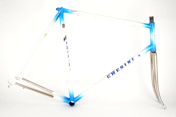 Chesini frame  in 61.5 cm (c-t) / 60 cm (c-c), with Columbus tubing