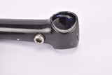 black painted Cinelli 1R Record stem in size 110 mm with 26.0 mm bar clamp size from the 1980s  (for french frame, 22.0mm)