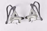 Shimano 105 #PD-1055 aero Pedal Set with toe clips from the 1980s