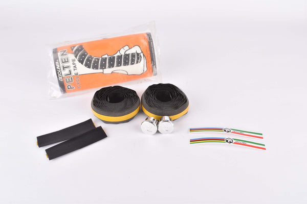 NOS/NIB Black Ciclolinea Pelten Cycle Tape handlebar tape / ribbon from the 1970s/1980s - 1990s
