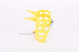NOS Biemme  #235 yellow water bottle cage for handlebar mount from the 1970s