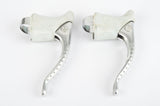 NOS Campagnolo Super Record Brake Lever Set #4062 with white shieldlogo hoods from the 1980s