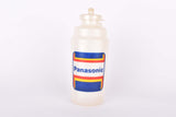 Panasonic labled white Raleigh Team Panasonic vintage water bottle produced by Roto