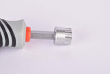 VAR tools Screwdriver for Shimnao Hollowtech II crank arm adjustment caps #PE-60600