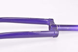 28" Purple Steel Fork with Eyelets for Fender