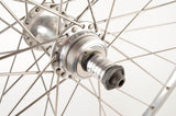 Wheelset with Mavic MA2 clincher rims and Campagnolo Triomphe hubs from 1980s