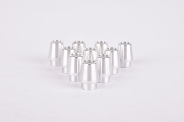 set of 5x2 brake levercable ferrules Shimano Arabesque, Golden Arrow design