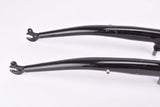 28" Black Trekking Steel Fork with Eyelets for Fenders and Low Rider