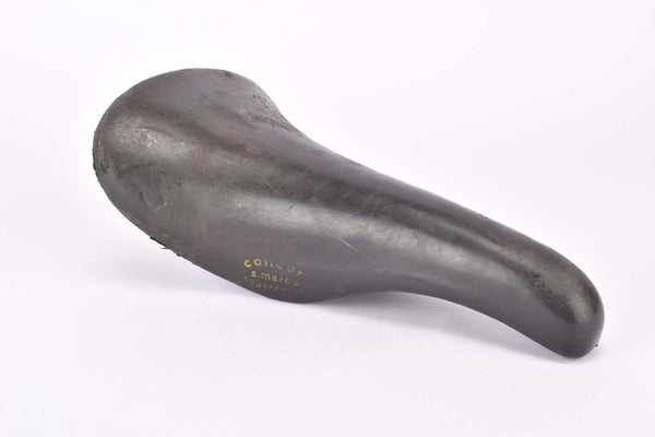 Black Selle San Marco Concor supercorsa Saddle from the 1970s - 1980s