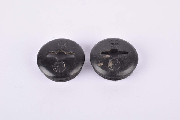 Black Thun plastic crank set dust caps