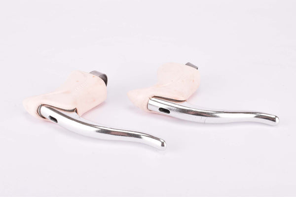 NOS LeeChi #BL-250 aero brake lever set with pink hoods