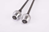 NOS Ursus chromed steel vintage quick release set, front and rear Skewer