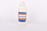 Panasonic labled white Raleigh Team Panasonic vintage water bottle produced by Roto