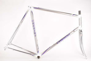 Chesini Olimpiade frame in 62.5 cm (c-t) / 61 cm (c-c) with Columbus Cromo tubing, from the 1990s