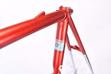 Red Sirocco Professional vintage road bike frame in 55 cm (c-t) / 53.5 cm (c-c) with Super Vitus (or/and Columbus) tubing from the 1980