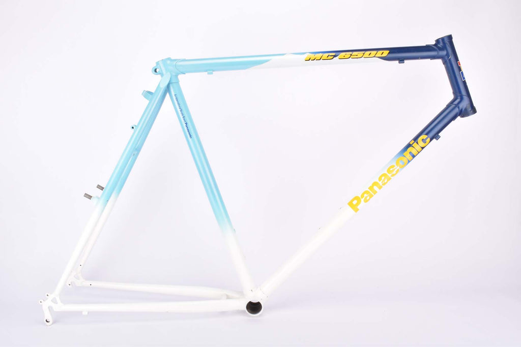 panasonic mountainbike NOS Panasonic MC 6500 Mountain Cat Mountainbike frame in 56 cm (c-t) 54.5 (c-c) with Tange Infinity Cr-Mo tubing from the 1980s NOS Panasonic MC 6500