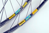 Wheelset with Mavic Module E2 clincher rims and Campagnolo Athena hubs from the 1990s