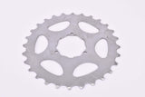 NOS Shimano 7-speed and 8-speed Cog, Hyperglide (HG) Cassette Sprocket ah-28 with 28 teeth from the 1990s