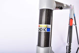Look Kevlar Hinault KG 76 Carbon Kevlar hi-tech vintage road bike frame set in 60.5 cm (c-t) / 59 cm (c-c) from 1989 / 1990