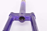 28" Purple Steel Fork with Eyelets for Fender
