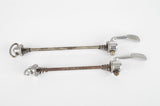 Campagnolo quick release set Record and Super Record, #1001/3 and #1006/8x6 front and rear Skewer from the 1970s - 80s