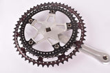 Stronglight 105 Bis Drillium Crankset with 52/42 Teeth and 170mm length from the 1980s