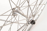 Wheelset with Mavic MA2 clincher rims and Campagnolo Triomphe hubs from 1980s