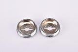 Sakae/Ringyo (SR) chromed metal crank set dust caps