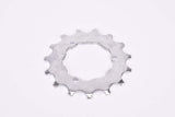 NOS Shimano 7-speed and 8-speed Cog, Hyperglide (HG) Cassette Sprocket ab-15 with 15 teeth from the 1990s