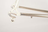 Chesini frame  in 61.5 cm (c-t) / 60 cm (c-c), with Columbus tubing