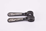 Black anodized Chesini pantographed Campagnolo Record / Super Record #1014 (#1013/5 & #1013/6) braze-on Gear Lever from the 1970s