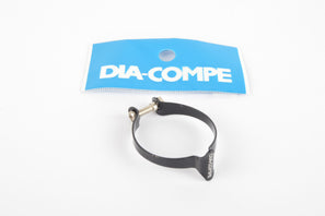 Single  black Dia-Compe clamp on cable guide in 31.8 diameter #99B112