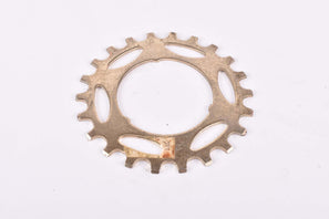 NOS Shimano Dura-Ace #MF-7150 / #MF-7160 (#FA-100 / #FA-110) golden Cog, 5-speed and 6-speed Freewheel Sprocket  with 22 teeth #1242220 from the 1970s - 1980s
