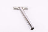 Chromed Angled Seat Post (Winkel Sattelstütze = Lucky 7 ?!) with 25.0 mm diameter from the 1900s, 1910s, 1920s, 1930s, 1940s